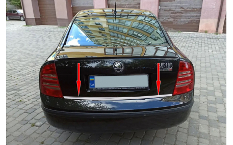 Хром накладки Skoda Superb
