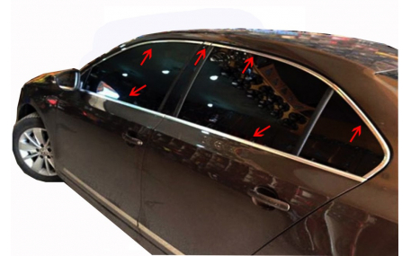 Хром накладки Volkswagen Jetta