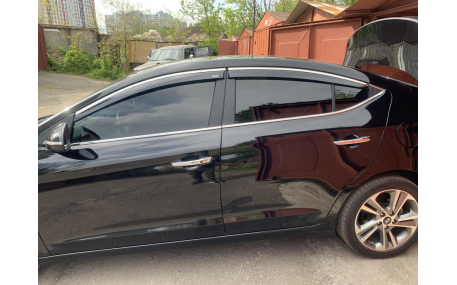 Дефлекторы окон Hyundai Elantra AD