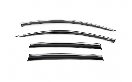 Дефлекторы окон Renault Clio 2012-2019