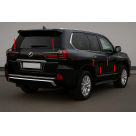 Накладки на бампера Toyota Land Cruiser 200