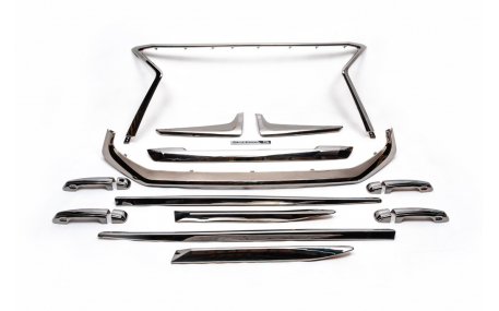 Накладки на бампера Toyota Land Cruiser 200