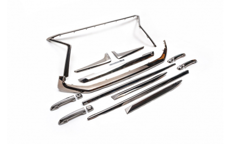 Накладки на бампера Toyota Land Cruiser 200