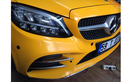 Хром накладки Mercedes C-class W205