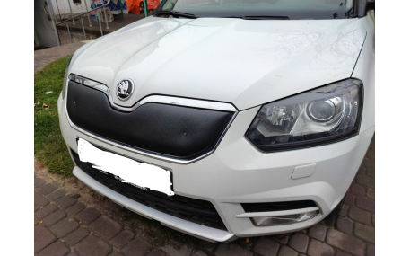 Зимняя накладка на решетку Skoda Yeti