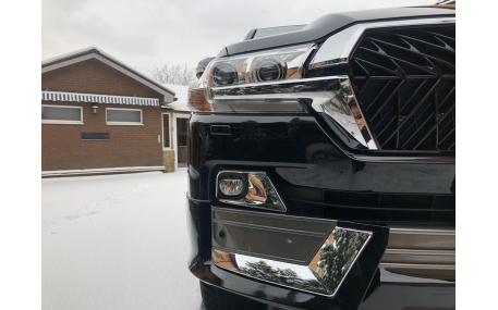 Накладки на бампера Toyota Land Cruiser 200