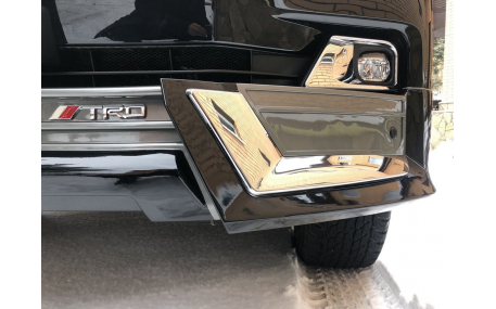 Накладки на бампера Toyota Land Cruiser 200