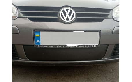 Зимняя накладка на решетку Volkswagen Golf 5