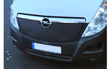 Зимняя накладка на решетку Opel Movano