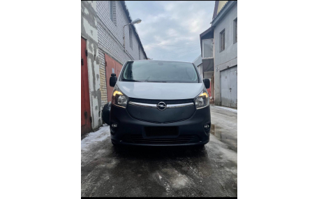 Зимняя накладка на решетку Opel Vivaro