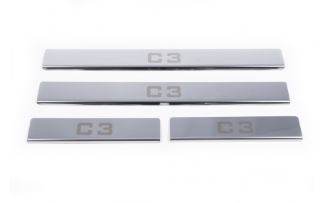 Накладки на пороги Citroen C3
