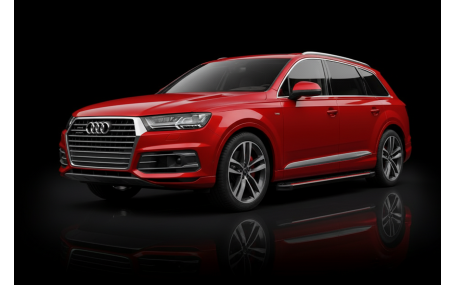 Подножки Audi Q7