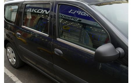 Хром накладки Renault Logan MCV