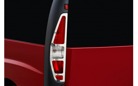 Хром накладки Fiat Doblo