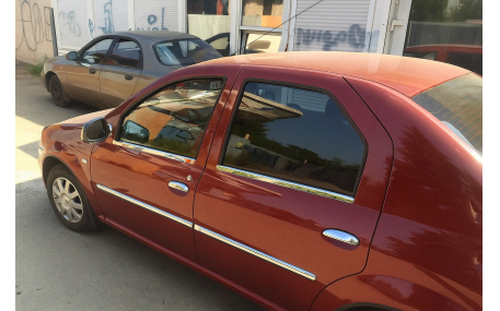 Хром накладки Renault Logan