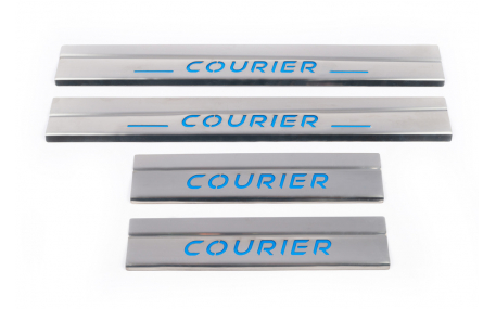 Накладки на пороги Ford Courier