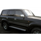 Дефлекторы окон Toyota Land Cruiser 80