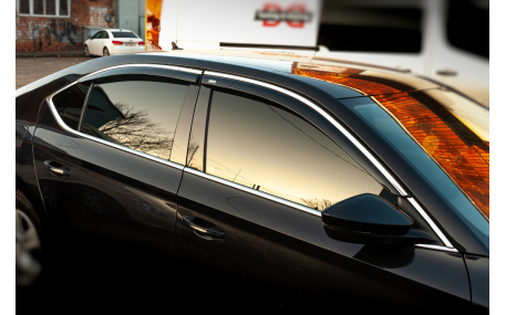 Дефлекторы окон Skoda Superb