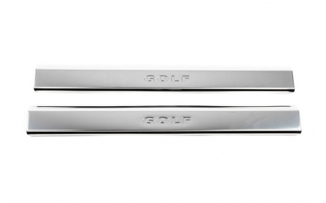 Накладки на пороги Volkswagen Golf 6