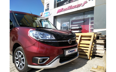 Дефлектор капота Fiat Doblo 