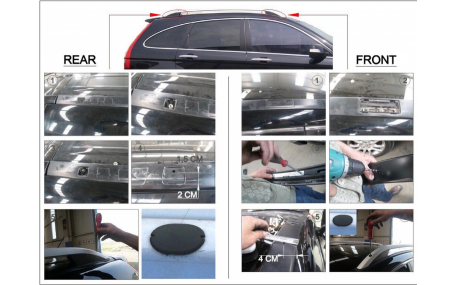 Рейлинги Honda CR-V