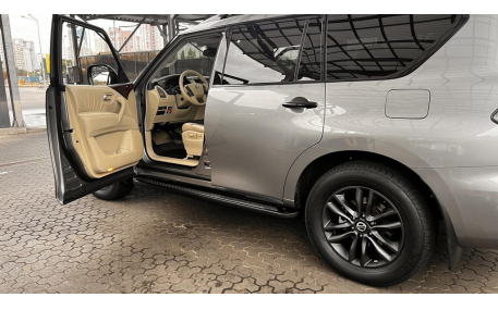 Подножки Nissan Patrol Y62