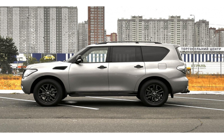 Подножки Nissan Patrol Y62