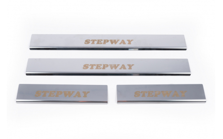 Накладки на пороги Renault Sandero