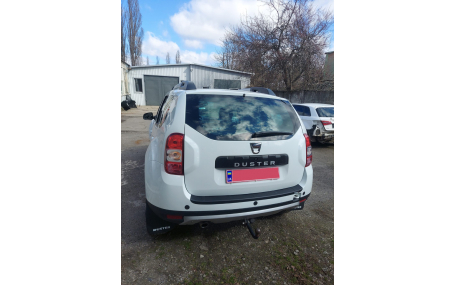 Накладка на задний бампер Renault Duster