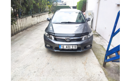 Дефлектор капота Honda Civic  