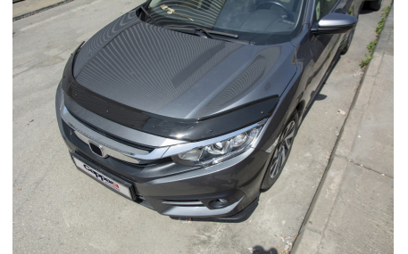 Дефлектор капота Honda Civic  