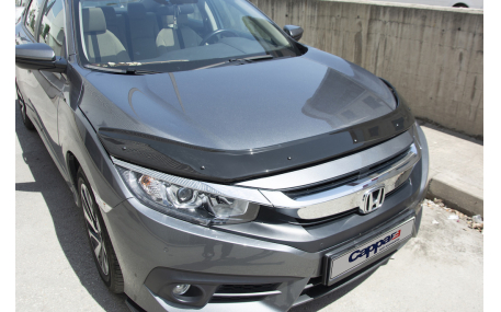 Дефлектор капота Honda Civic  