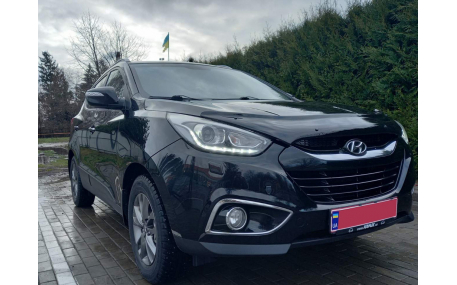 Дефлектор капота Hyundai ix35