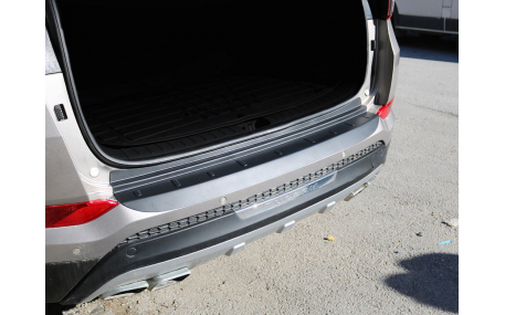 Накладка на задний бампер Hyundai Tucson 2015-2018