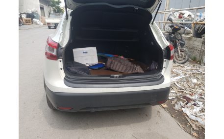 Накладка на задний бампер Nissan Qashqai J11 2014-2017