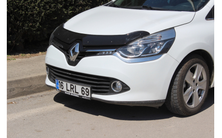 Дефлектор капота Renault Clio 2012-2019