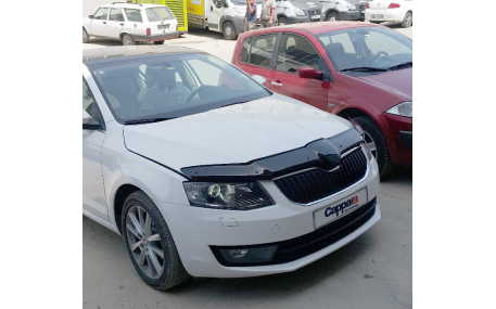 Дефлектор капота Skoda Octavia A7 2013-2017