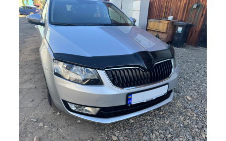 Дефлектор капота Skoda Octavia A7 2013-2017