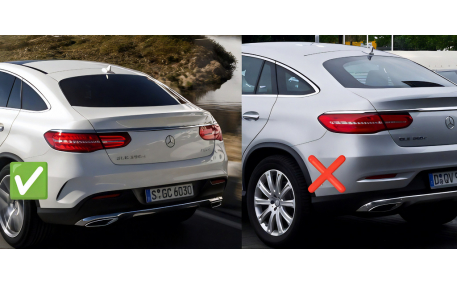 Брызговики Mercedes GLE-Class Coupe C292