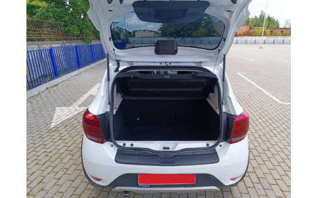 Накладка на задний бампер Renault Sandero