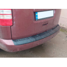 Накладка на задний бампер Volkswagen Caddy