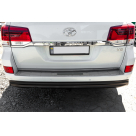 Накладка на задний бампер Toyota Land Cruiser 200