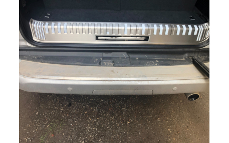 Накладка на задний бампер Toyota Land Cruiser Prado 150