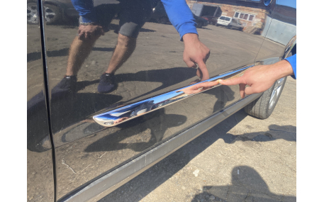 Хром накладки Hyundai Santa Fe