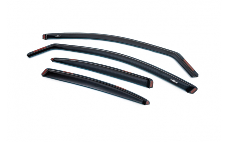 Дефлекторы окон Skoda Octavia A7 Liftback