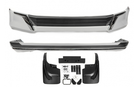 Накладки на бампера Toyota Land Cruiser 200