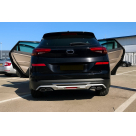 Накладки на бампера Hyundai Tucson
