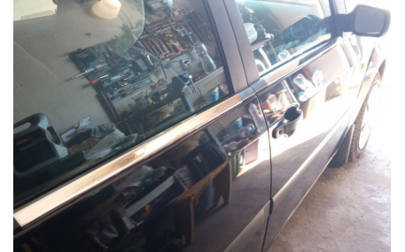 Хром накладки Ford Fiesta