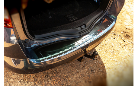 Накладка на задний бампер Renault Megane