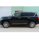 Молдинги дверей Nissan Patrol Y62